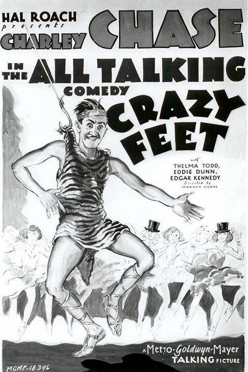Crazy Feet 1929 official movie poster