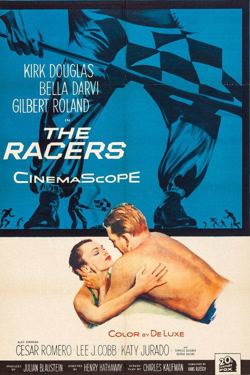 The Racers 1955 official movie poster