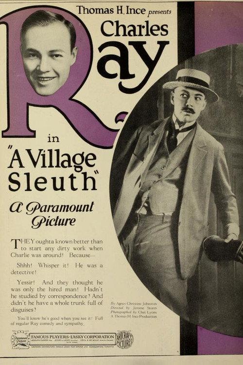 A Village Sleuth 1920 official movie poster