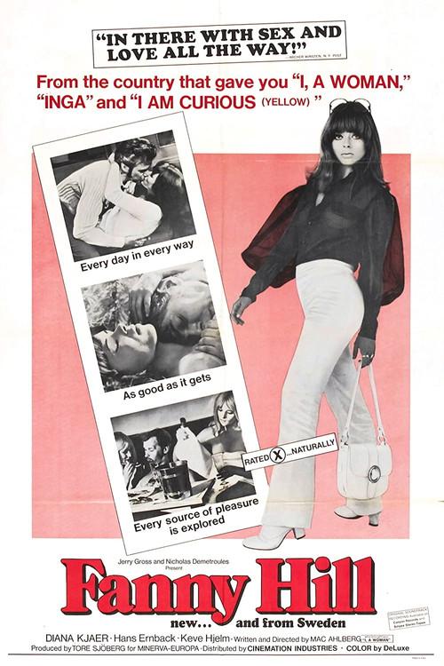 Fanny Hill 1968 official movie poster