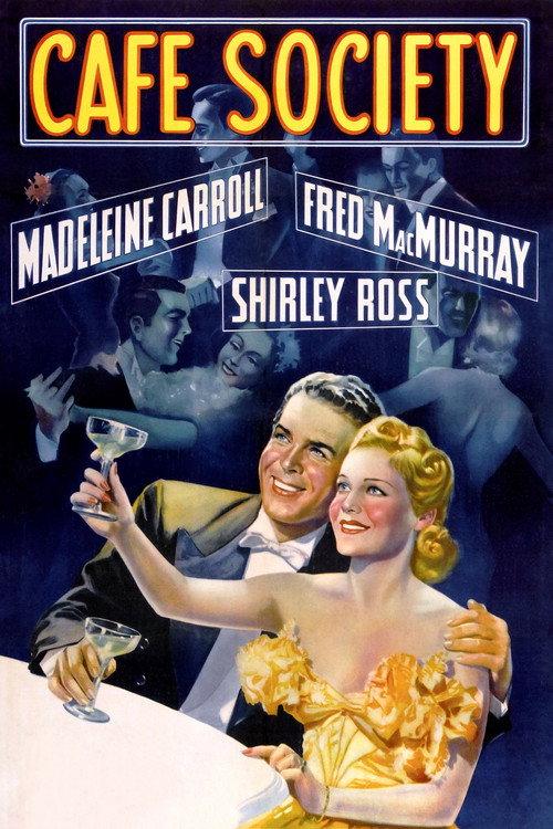 Cafe Society 1939 official movie poster