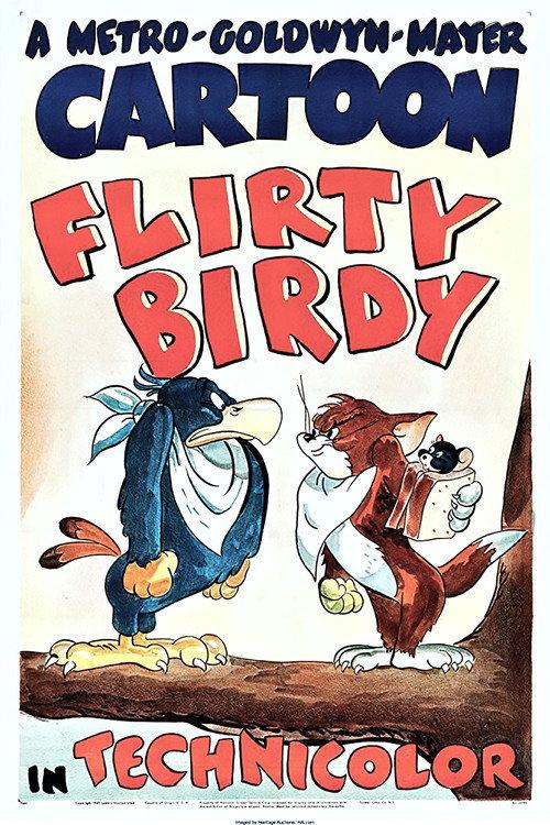 Flirty Birdy 1945 official movie poster
