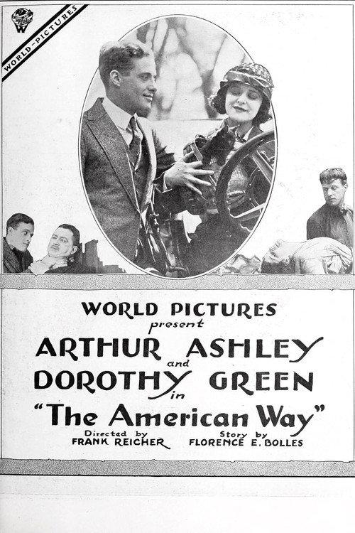 The American Way 1919 official movie poster