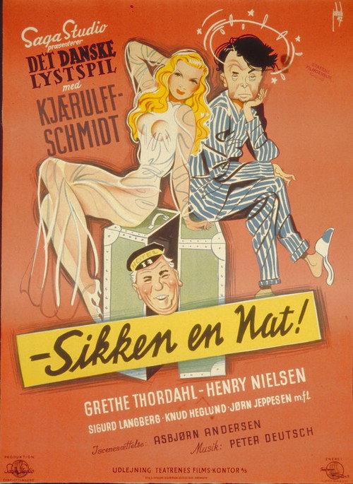 Sikken en nat 1947 official movie poster