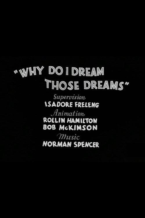Why Do I Dream Those Dreams 1934 official movie poster