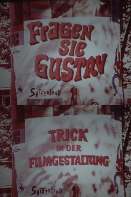 Ask Gustav 1968 official movie poster