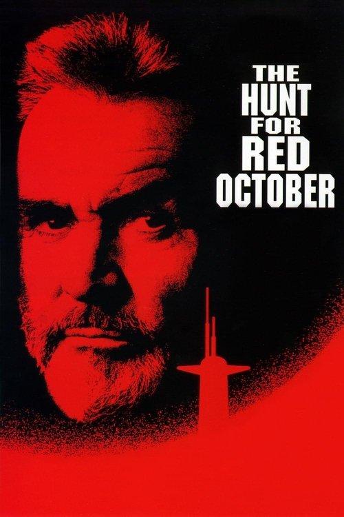 The Hunt for Red October 1990 official movie poster