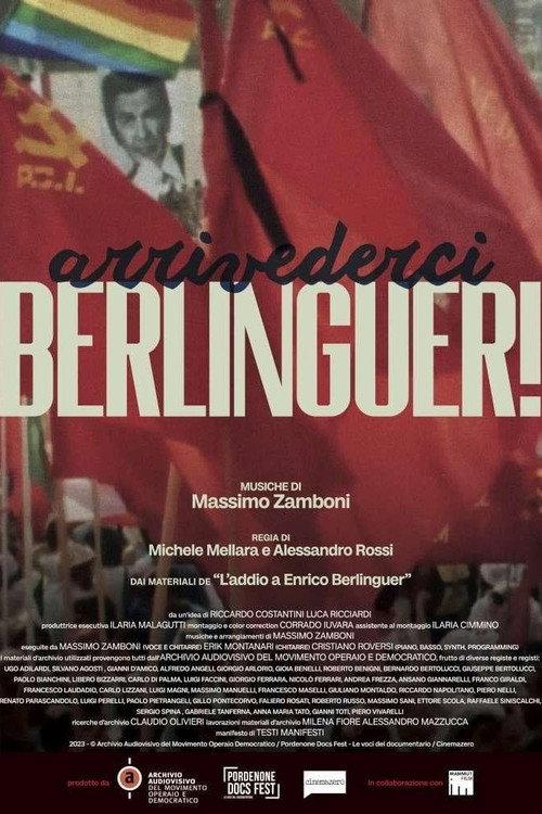 Arrivederci Berlinguer! 2024 official movie poster