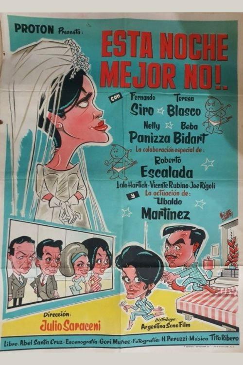 Esta noche mejor no! 1965 official movie poster