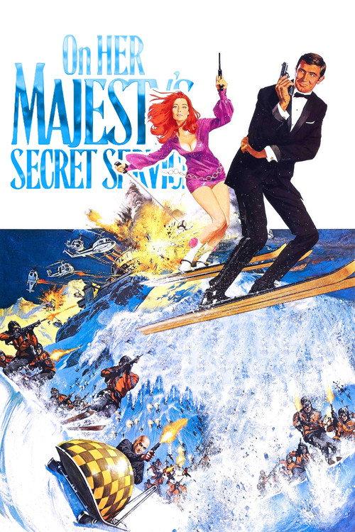 On Her Majesty's Secret Service 1969 official movie poster