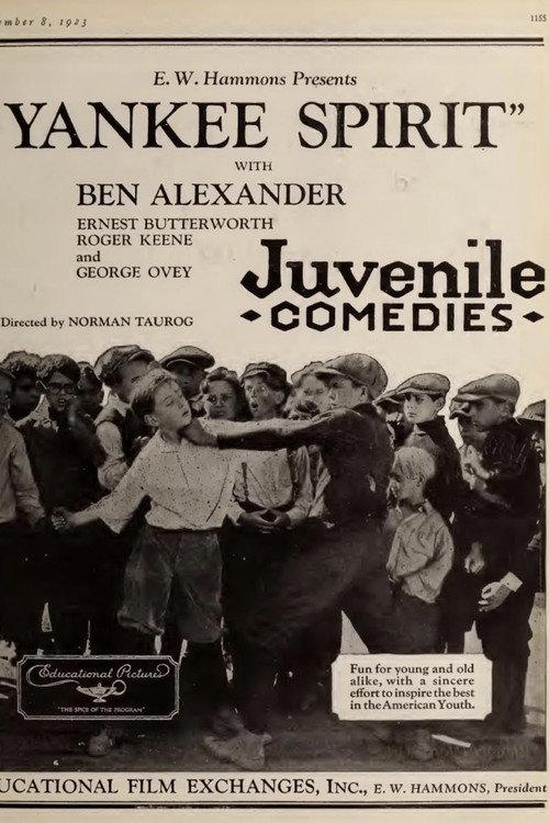 The Yankee Spirit 1923 official movie poster