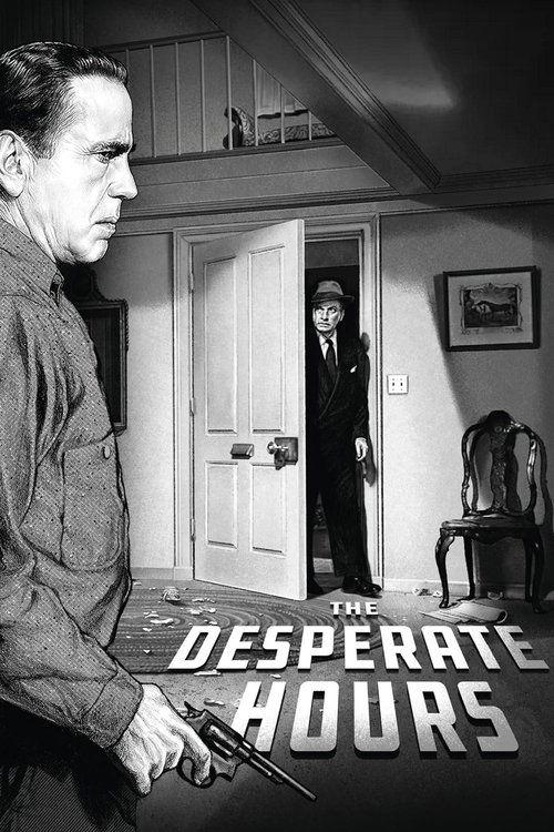 The Desperate Hours 1955 official movie poster