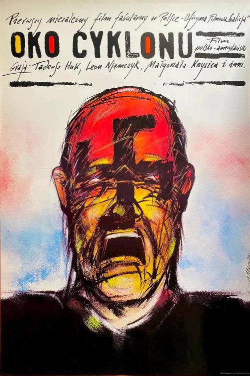Oko cyklonu 1990 official movie poster