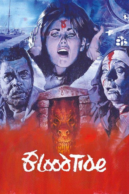 Blood Tide 1982 official movie poster