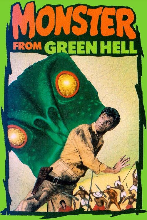 Monster from Green Hell 1957 official movie poster