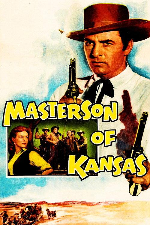 Masterson of Kansas 1954 official movie poster