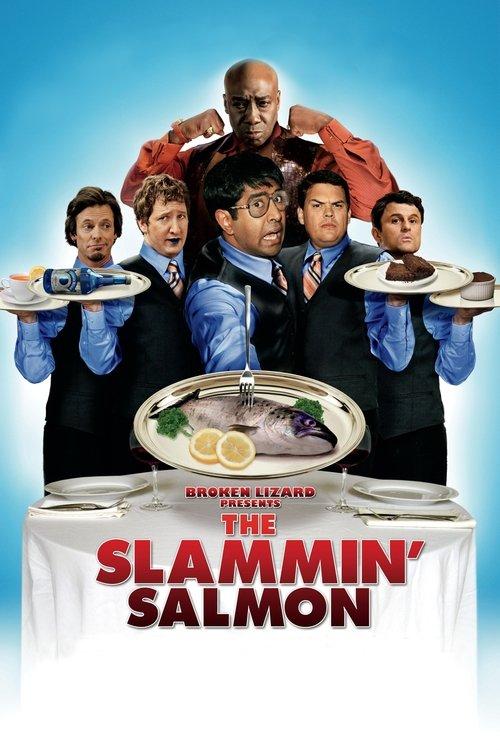 The Slammin' Salmon 2009 official movie poster