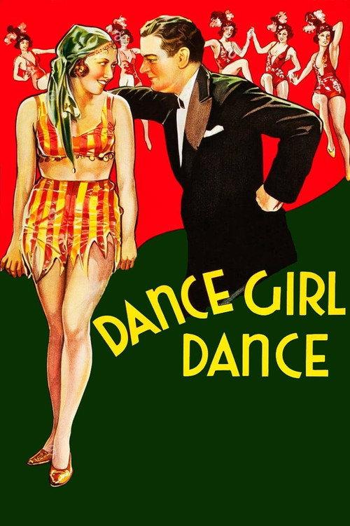 Dance, Girl, Dance 1933 official movie poster