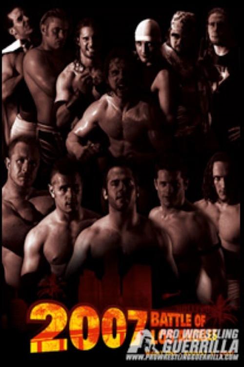 PWG: 2007 Battle of Los Angeles - Night One 2007 official movie poster