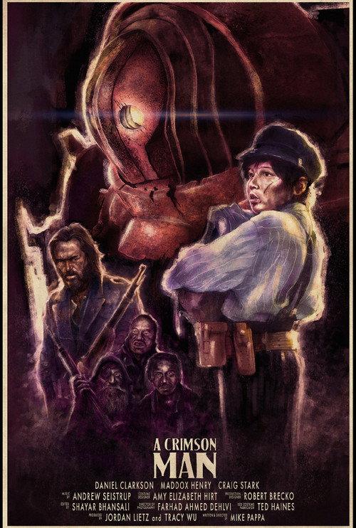 A Crimson Man 2017 official movie poster