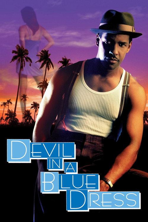 Devil in a Blue Dress 1995 official movie poster