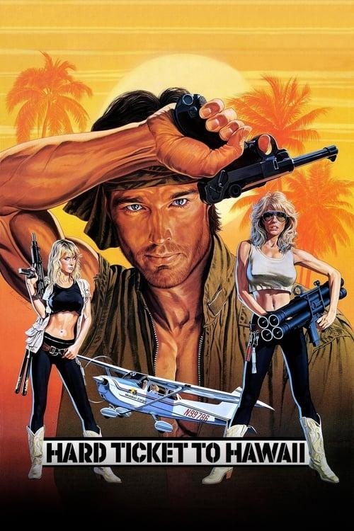 Hard Ticket to Hawaii 1987 official movie poster