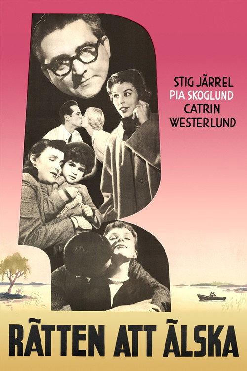 The Right to Love 1956 official movie poster