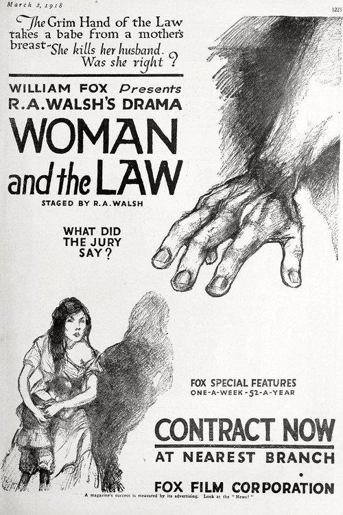 The Woman and the Law 1918 official movie poster