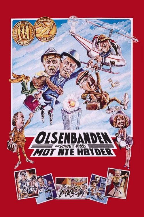 The Olsen Gang and Dynamite-Harry Towards New Heights 1979 official movie poster
