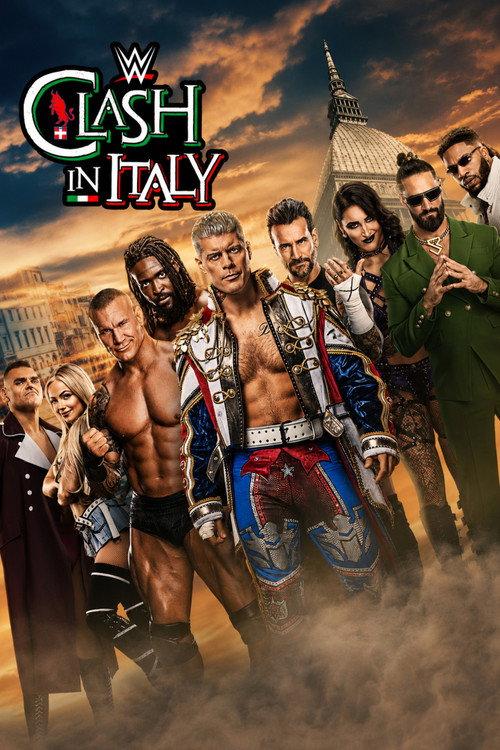 WWE Clash in Italy 2026 official movie poster