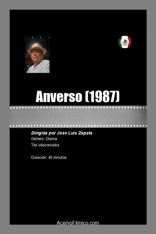 Anverso 1987 official movie poster
