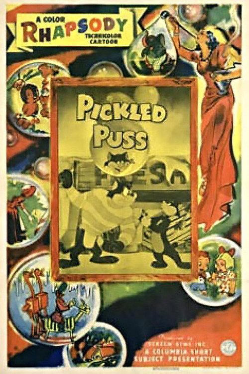 Pickled Puss 1948 official movie poster