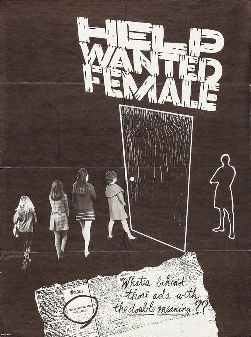 Help Wanted Female 1968 official movie poster