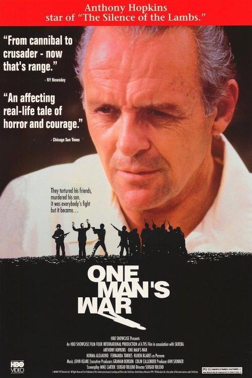 One Man’s War 1991 official movie poster