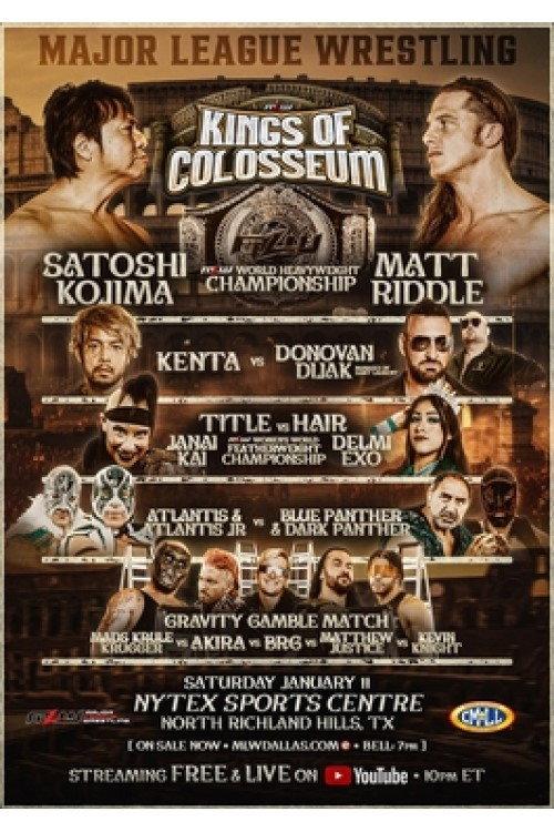 MLW Kings of Colosseum 2025 2025 official movie poster