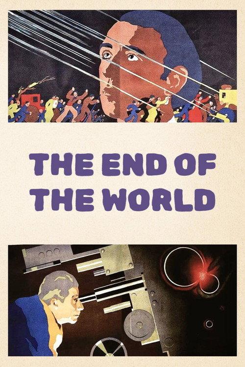 The End of the World 1931 official movie poster