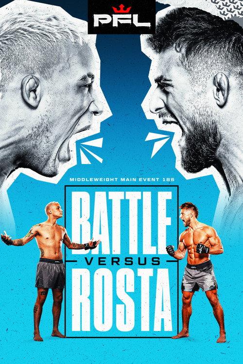 PFL Charlotte: Battle vs. Rosta 2026 official movie poster