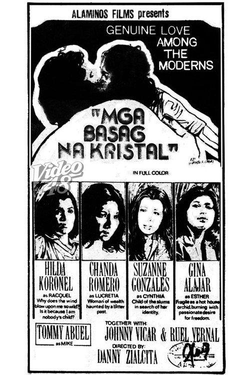 Mga Basag Na Kristal 1977 official movie poster