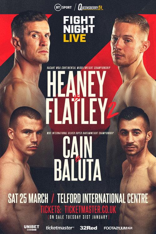 Nathan Heaney vs. Jack Flatley II 2023 official movie poster