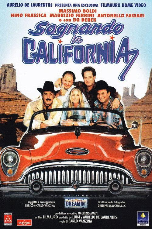 Sognando la California 1992 official movie poster