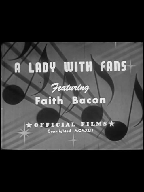 A Lady with Fans 1942 official movie poster