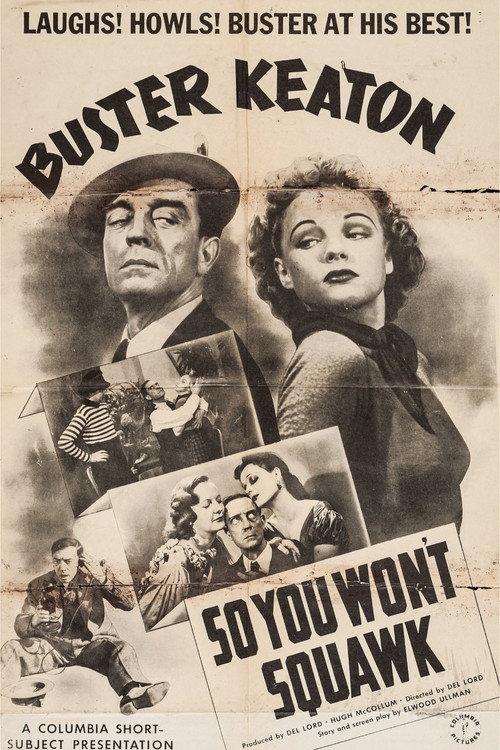 So You Won't Squawk 1941 official movie poster