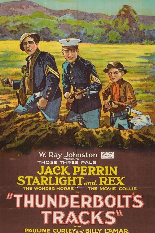 Thunderbolt's Tracks 1927 official movie poster