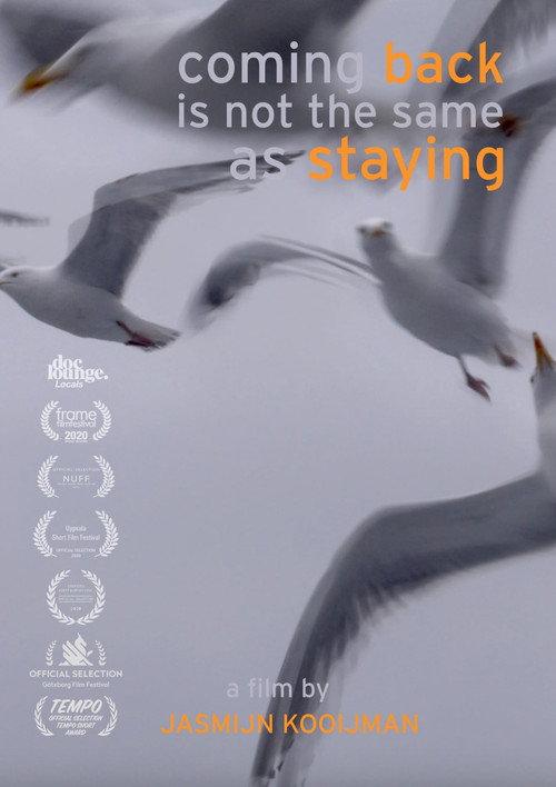 Coming back is not the same as staying 2020 official movie poster
