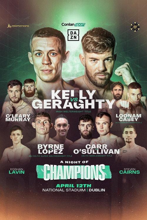 Senan Kelly vs. Declan Geraghty 2025 official movie poster