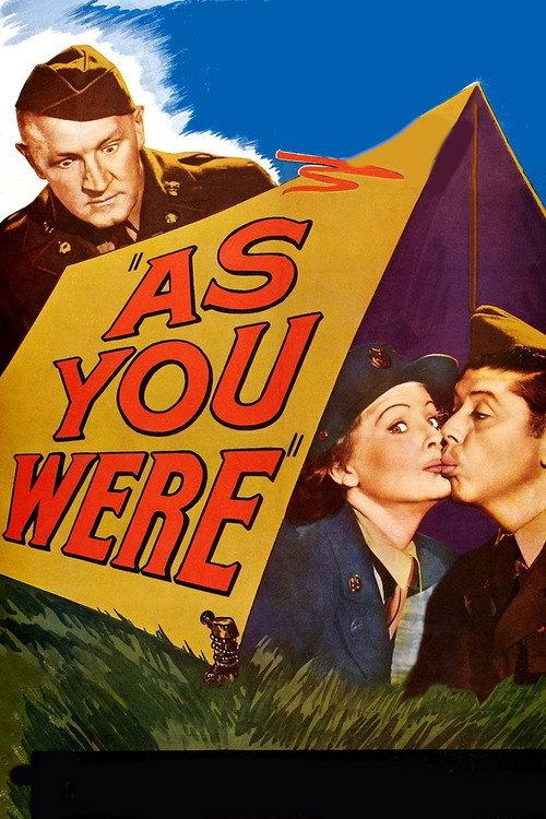 As You Were 1951 official movie poster