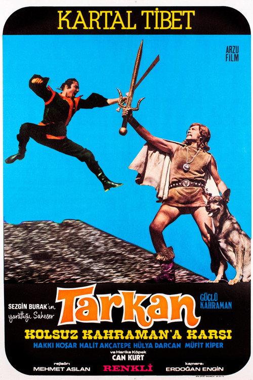Tarkan and the Armless Hero 1973 official movie poster
