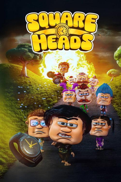 Square Heads 2025 official movie poster