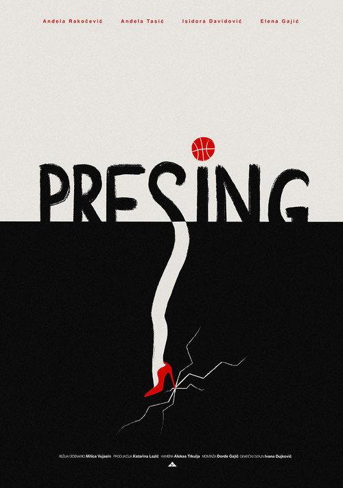 Pressing 2024 official movie poster