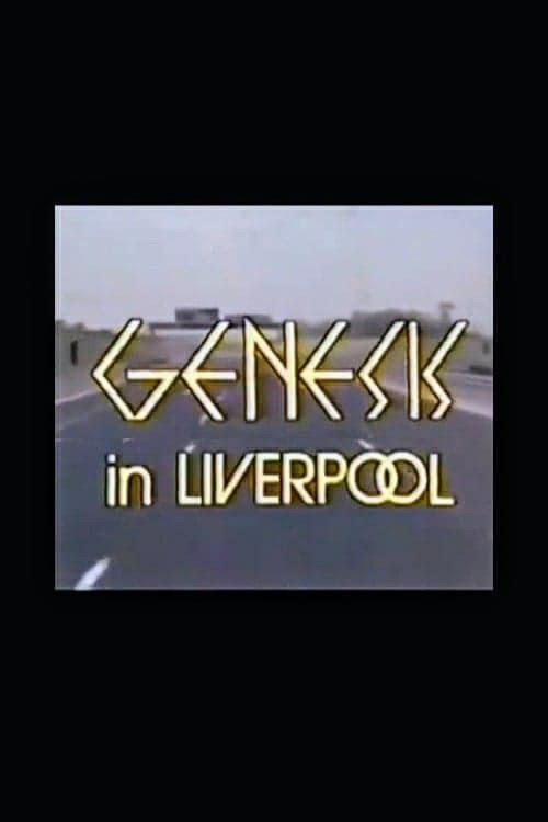 Genesis in Liverpool 1980 official movie poster